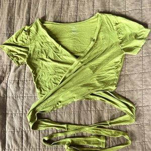 Indigo Luna wrap top